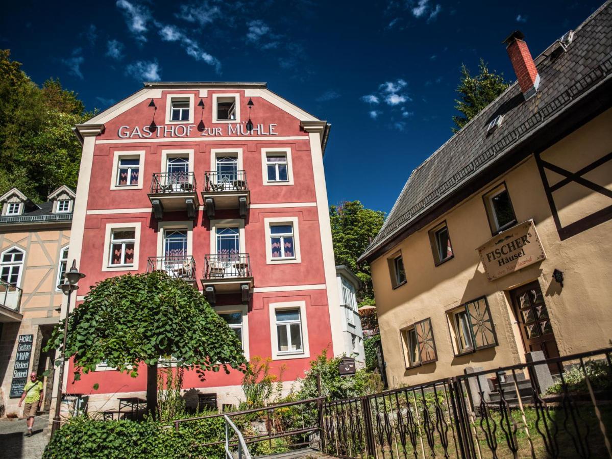 Bio-Hotel Zur Muehle Bad Schandau Zewnętrze zdjęcie