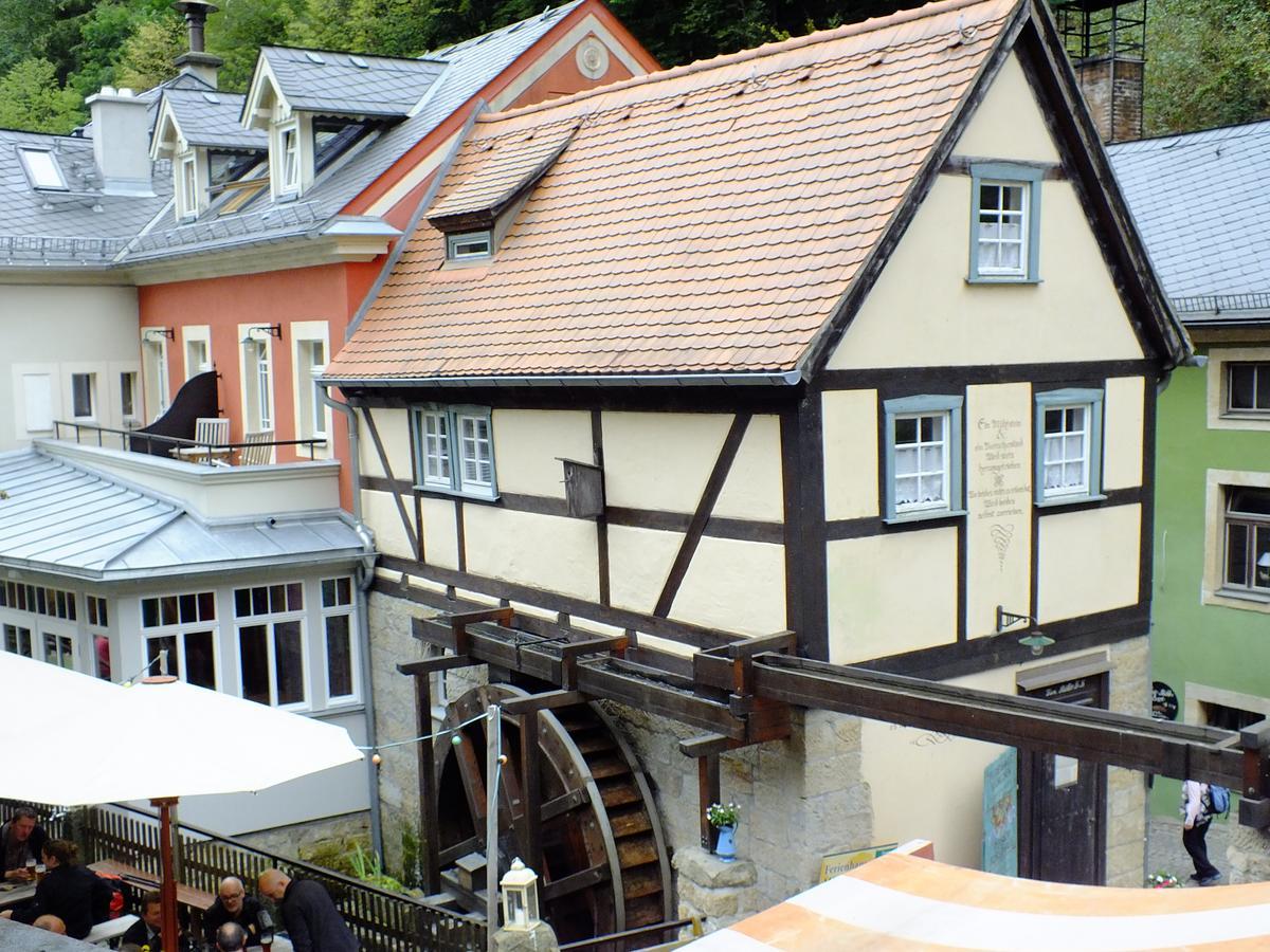 Bio-Hotel Zur Muehle Bad Schandau Zewnętrze zdjęcie