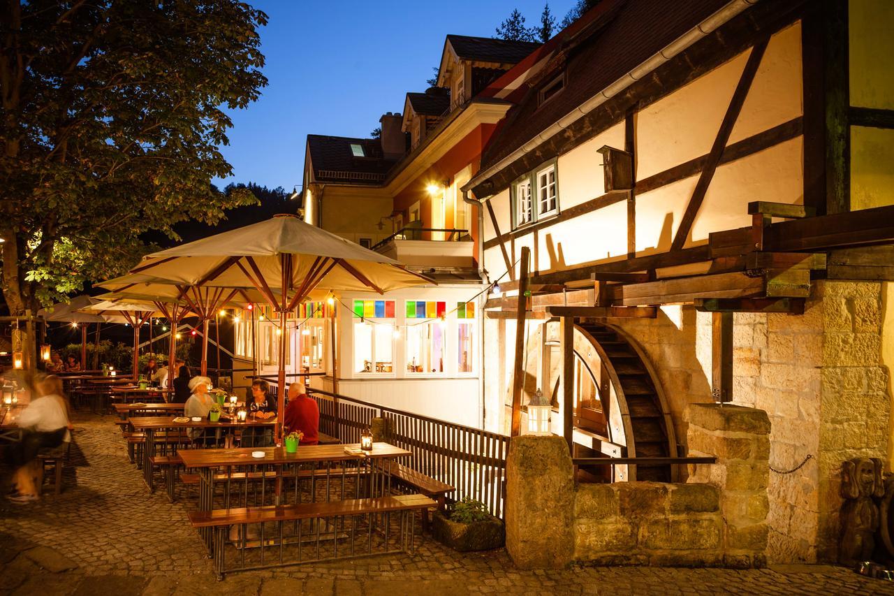 Bio-Hotel Zur Muehle Bad Schandau Zewnętrze zdjęcie