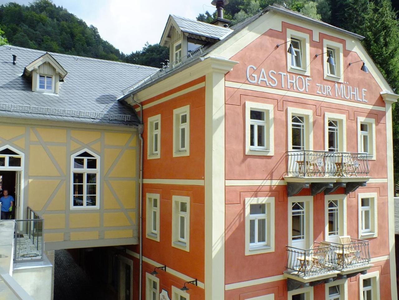 Bio-Hotel Zur Muehle Bad Schandau Zewnętrze zdjęcie