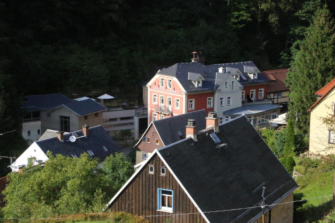 Bio-Hotel Zur Muehle Bad Schandau Zewnętrze zdjęcie