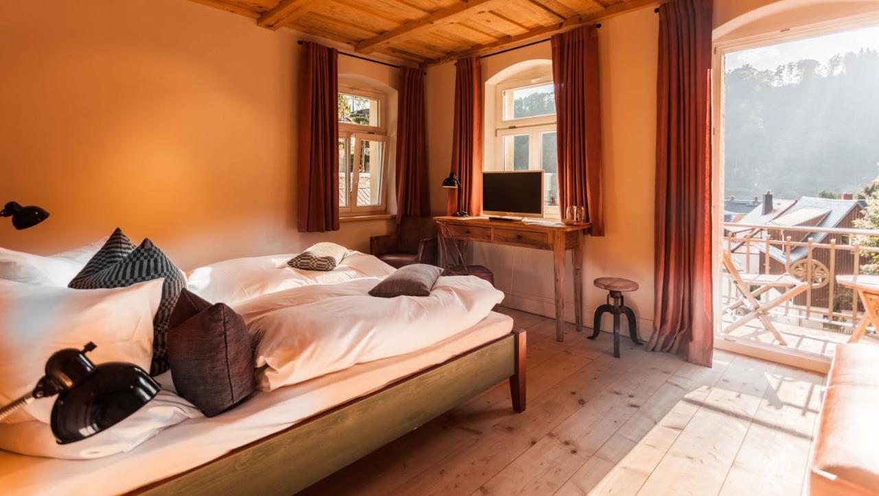 Bio-Hotel Zur Muehle Bad Schandau Zewnętrze zdjęcie